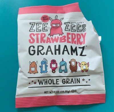 Strawberry Whole Grain Grahamz, Strawberry