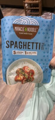 Spaghetti Style Plant Based Noodles, Spaghetti Style