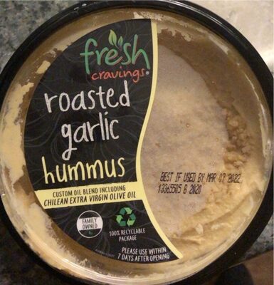Mild Crave Roasted Garlic Hummus, Mild Crave, Roasted Garlic