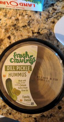 Dill Pickle Hummus, Dill Pickle