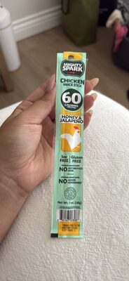 Honey & Jalapeno Chicken Snack Stick, Honey & Jalapeno