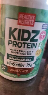 Kidz Whey Protein 10 G & Nutrition Mix, Chocolate, Chocolate