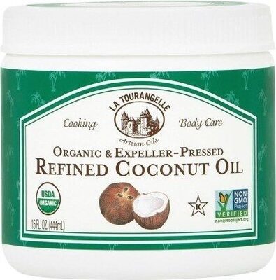 Organic & Expeller-Pressed Refined Coconut Oil