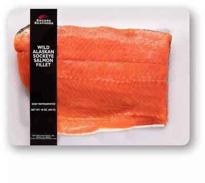 Wild Alaskan Sockeye Salmon Fillet