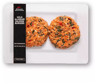 Wild Alaskan Salmon Burgers, Wild Alaskan Salmon