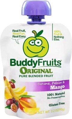 Mango Banana & Passion Blended Fruits, Mango Banana & Passion