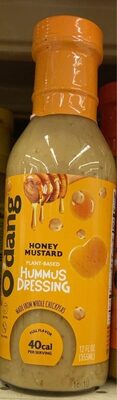 Honey Mustard Plant-Based Hummus Dressing, Honey Mustard