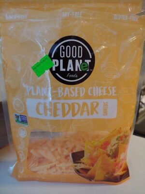 Cheddar Plant-Based Cheese Shreds, Cheddar