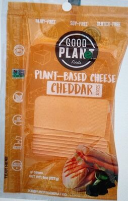 Cheddar Style Plant-Based Cheese Slices