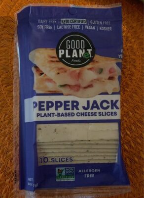 Pepper Jack Plant-Based Cheese Slices