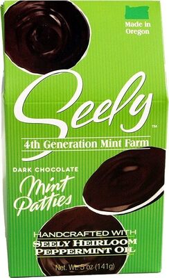 Dark Chocolate Mint Patties, Dark Chocolate