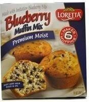 Blueberry Muffin Mix, Blueberry