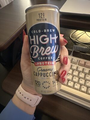 Creamy Cappuccino Cold-Brew Coffee, Creamy Cappuccino