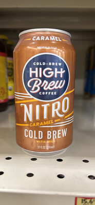Caramel Nitro Cold Brew Coffee, Caramel