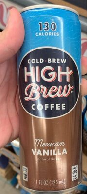 Mexican Vanilla Cold-Brew Coffee, Mexican Vanilla