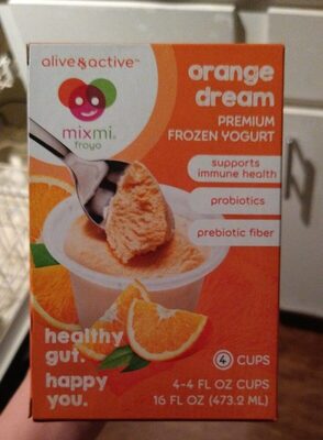 Orange Dream Premium Frozen Yogurt, Orange Dream
