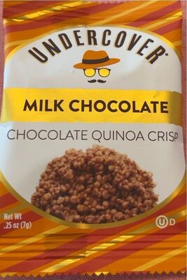 Milk Chocolate Crispy Quinoa Lightly Covered With Premium Chocolate, Milk Chocolate