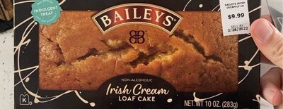 Irish Cream Loaf Cake, Irish Cream
