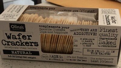 Natural Wafer Crackers