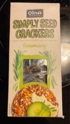 Simply Seed Rosemary Crackers 