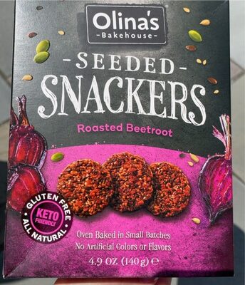 Roasted Beetroot Seeded Snackers, Beetroot