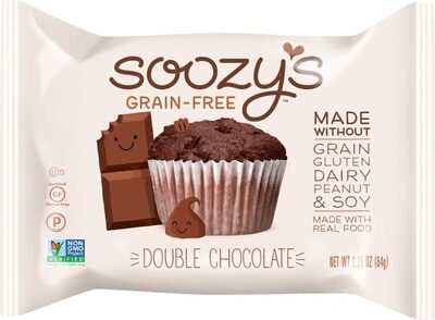 Grain-Free Double Chocolate Muffin, Chocolate