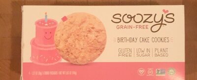 Grain-Free Birthday Cake Cookies