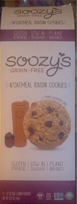 Grain-Free N'Oatmeal Raisin Cookies, Raisin