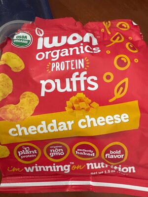 Cheddar Cheese Protein Puffs, Cheddar Cheese