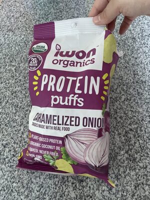 Caramelized Onion Protein Puffs, Onion