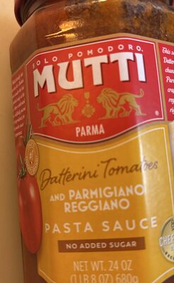 Rossoro Tomatoes And Parmigiano Reggiano Pasta Sauce, Rossoro Tomatoes And Parmigiano Reggiano