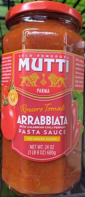 Rossoro Tomato Arrabbiata With Calabrian Chili Peppers Pasta Sauce, Rossoro Tomato Arrabbiata With Calabrian Chili Peppers
