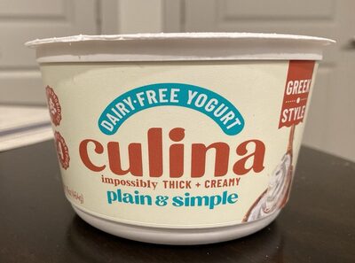 Plain & Simple Plant Based Yogurt