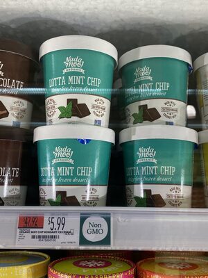 Mint Chip Organic Dairy-Free Frozen Dessert, Mint Chip