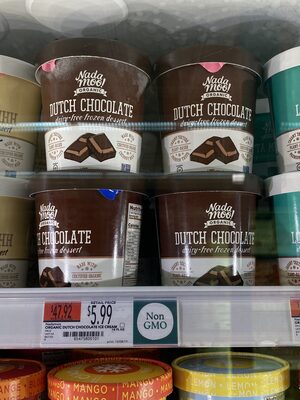Chocolate Organic Dairy-Free Frozen Dessert, Chocolate