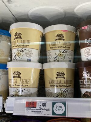 Vanilla Bean Vanilla Flavored Organic Dairy-Free Frozen Dessert, Vanilla Bean