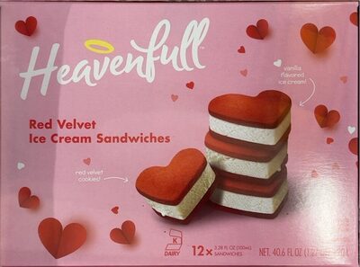 Red Velvet Ice Cream Sandwiches, Red Velvet