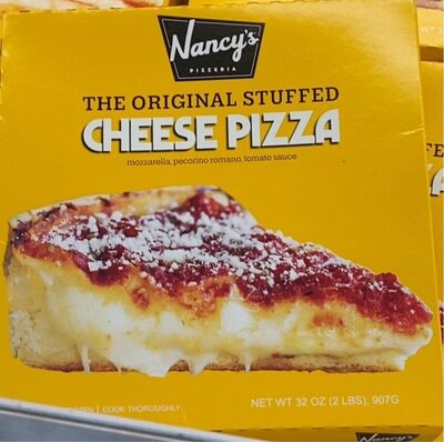 Cheese Mozzarella, Pecorino Romano, Tomato Sauce The Original Stuffed Pizza, Cheese
