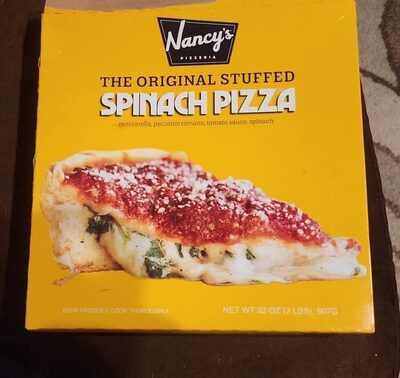 Spinach Mozzarella, Pecorino Romano, Tomato Sauce, Spinach The Original Stuffed Pizza, Spinach