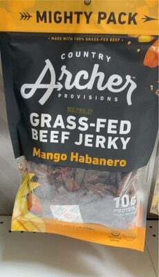 Mango Habanero Grass-Fed Beef Jerky, Mango Habanero