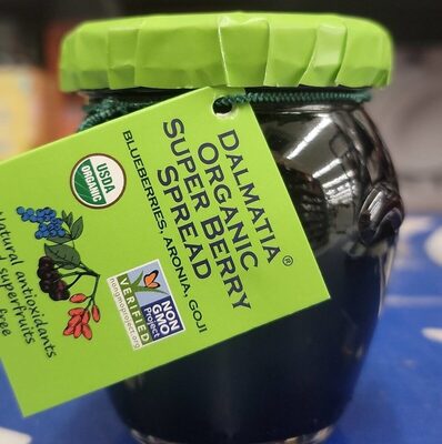 Organic Super Berry Spread, Blueberries; Goji; Aronia