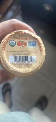 Organic Apricot Spread