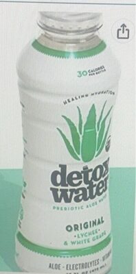 Peachberry Peach & Blueberry Prebiotic Aloe Water, Peachberry
