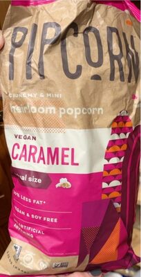 Vegan Caramel Crunchy & Mini Heirloom Popcorn, Caramel