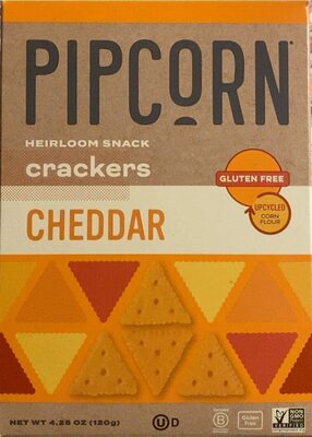 Cheddar Heirloom Snack Crackers, Cheddar