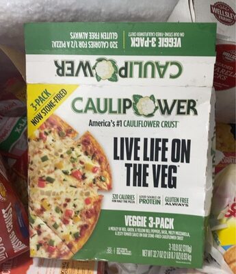 Live Life On The Veg Veggie Pizza