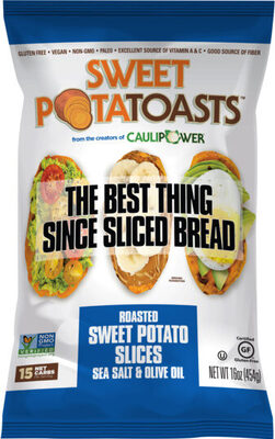 Sea Salt & Olive Oil Roasted Sweet Potato Slices, Sea Salt & Olive Oil Roasted