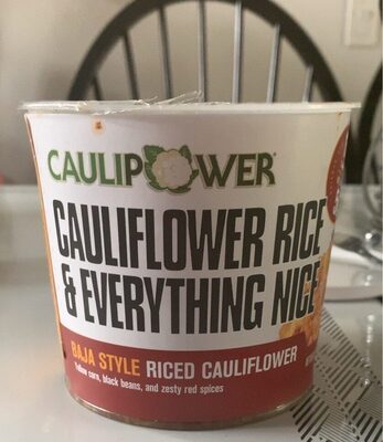 Baja Style Riced Cauliflower, Baja Style