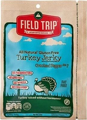 Cracked Pepper Turkey Jerky, Cracked Pepper
