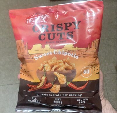 Sweet Chipotle Crispy Cuts Pork Rinds, Sweet Chipotle